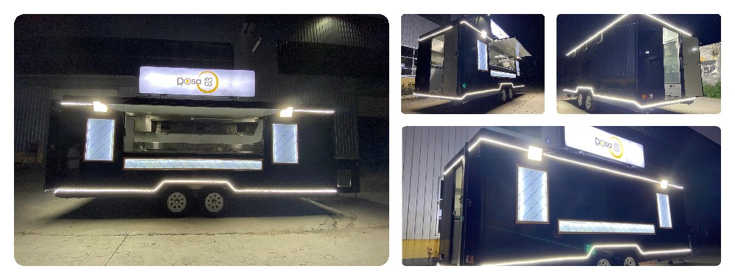 custom concession trailer lighting design